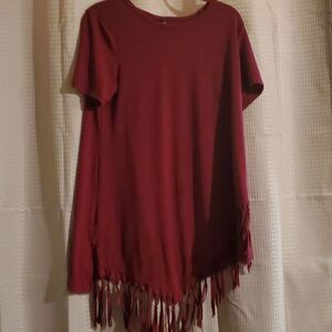 SERENA WILLIAMS FRINGE TOP M